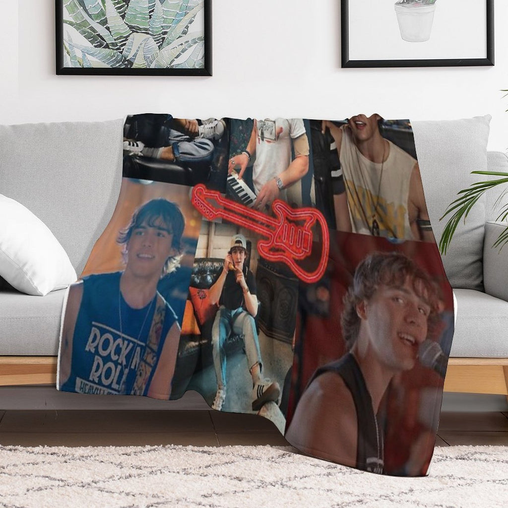 College of Charlie Gillespie from JATP Wrinkle-free Throw Blanket