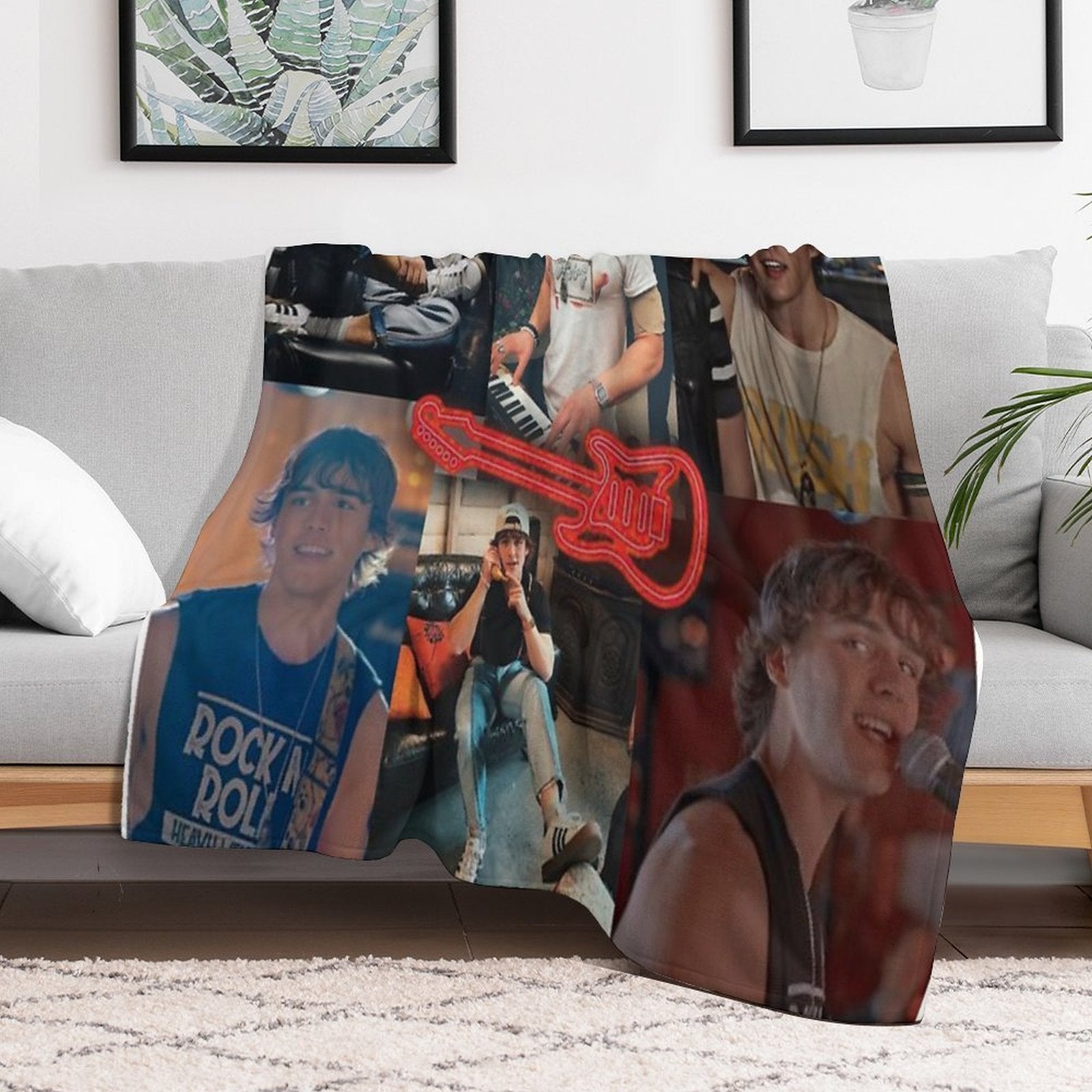 College of Charlie Gillespie from JATP Wrinkle-free Throw Blanket