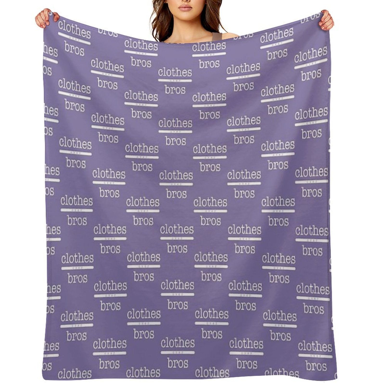 Clothes Over Bro's Shrink-resistant Throw Blanket