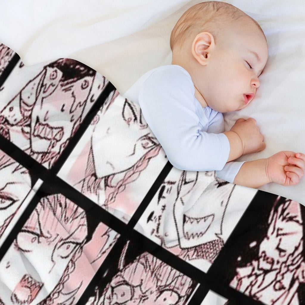 Kazuichi Manga Collection (Colored) Quick-dry Throw Blanket