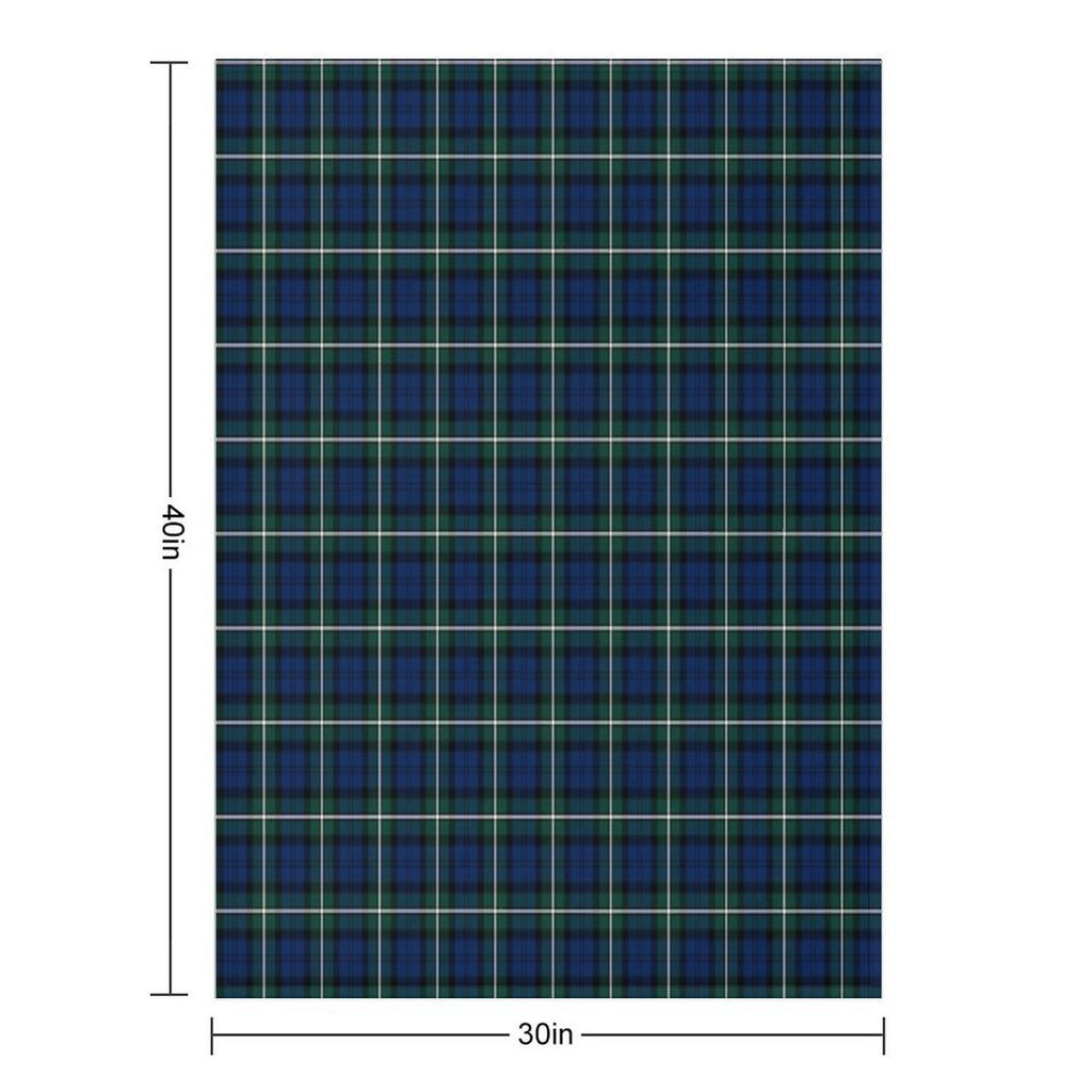 Clan Forbes Tartan Eco-conscious Throw Blanket