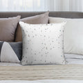 Ski Slopes Soft Hidden Zipper Throw Pillow