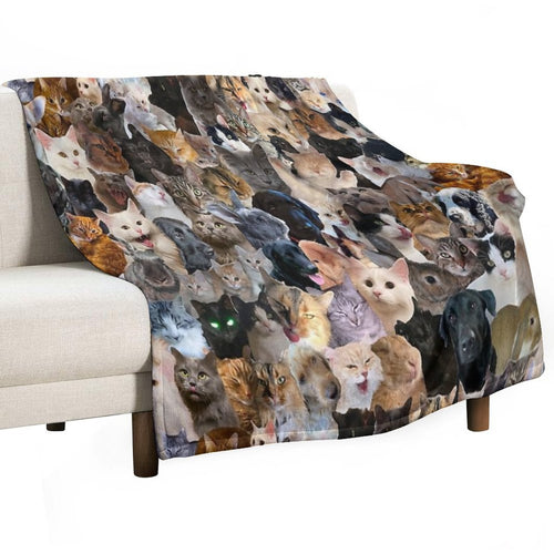 Animal Pattern Versatility Throw Blanket