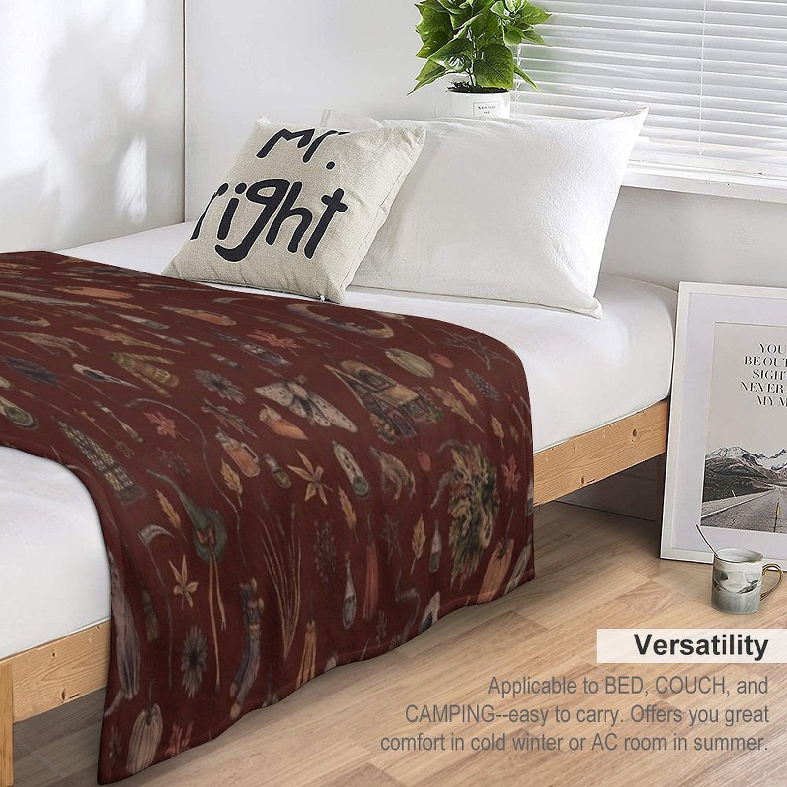 Cozy Crone Easy Care Throw Blanket
