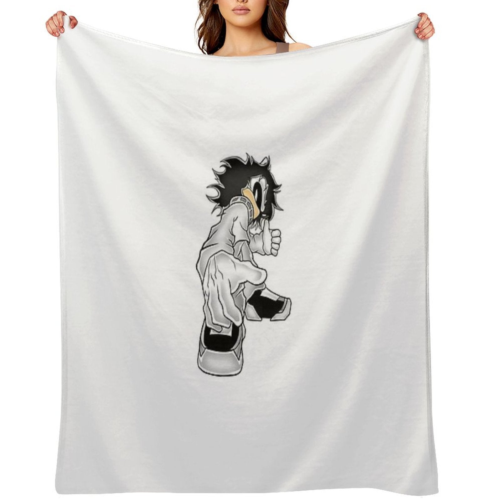 Beneath The Mask Travel-friendly Throw Blanket