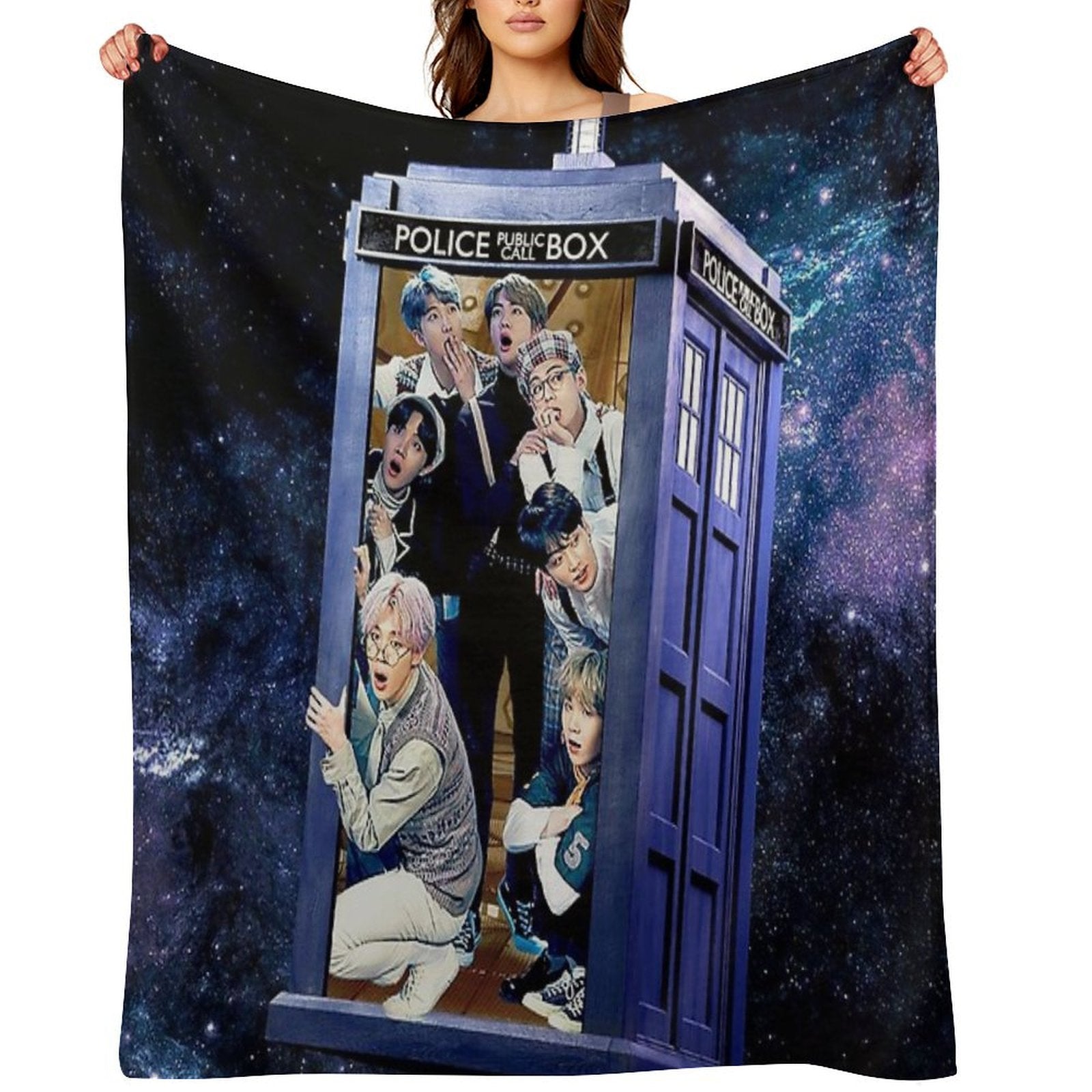 Bigger on The InSide Shrink-resistant Throw Blanket