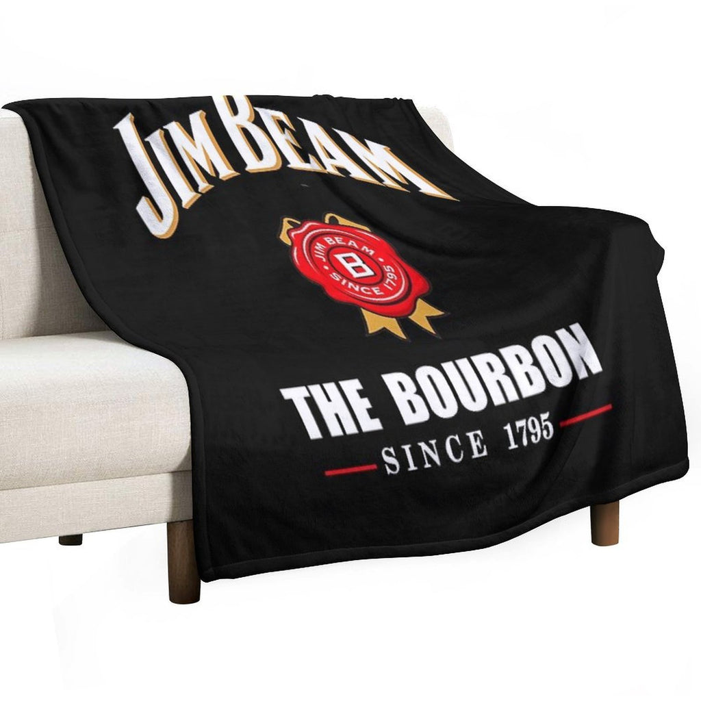 Jim Beam Wrinkle-free Throw Blanket