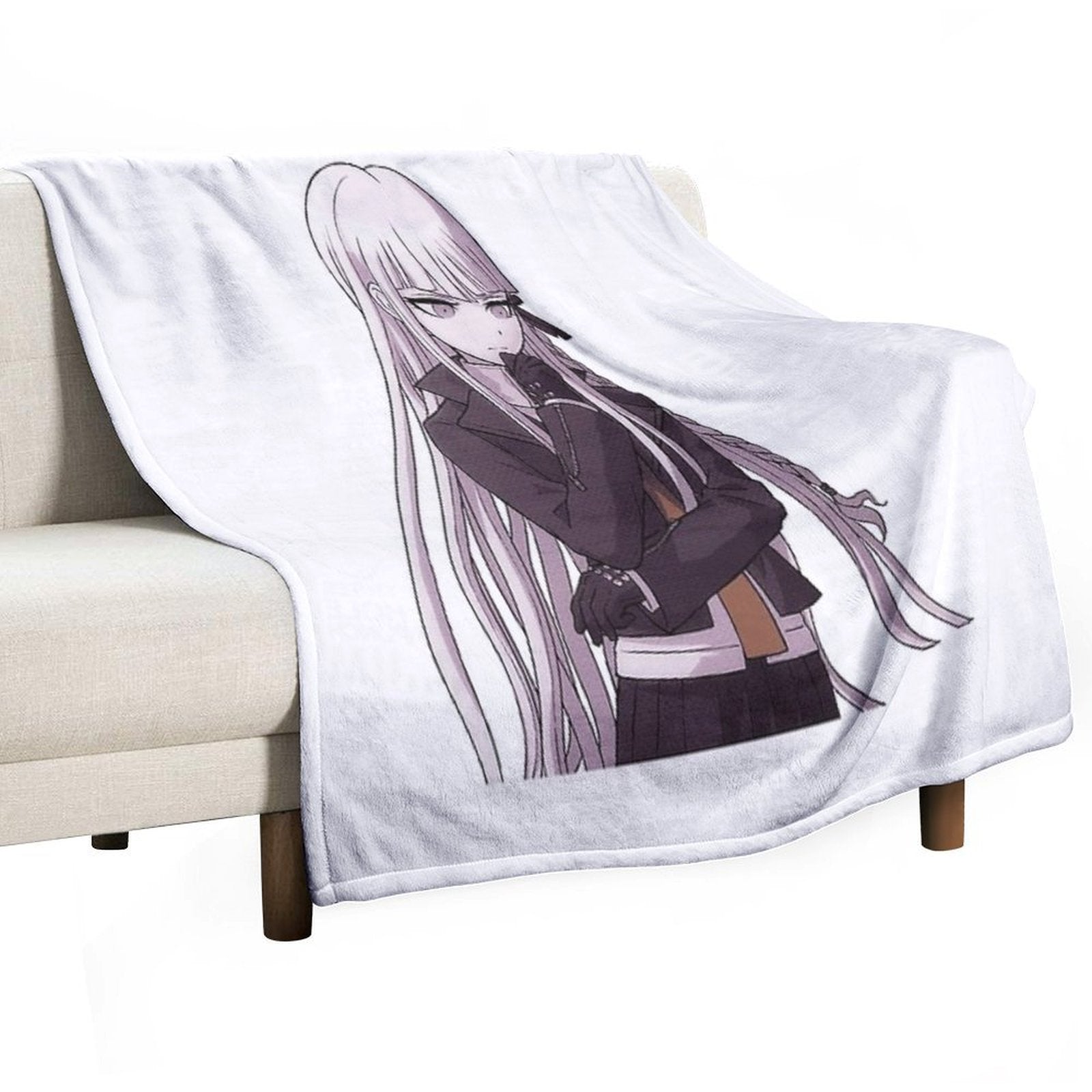 Danganropa ,Kyoko Kirigiri Sustainable Throw Blanket