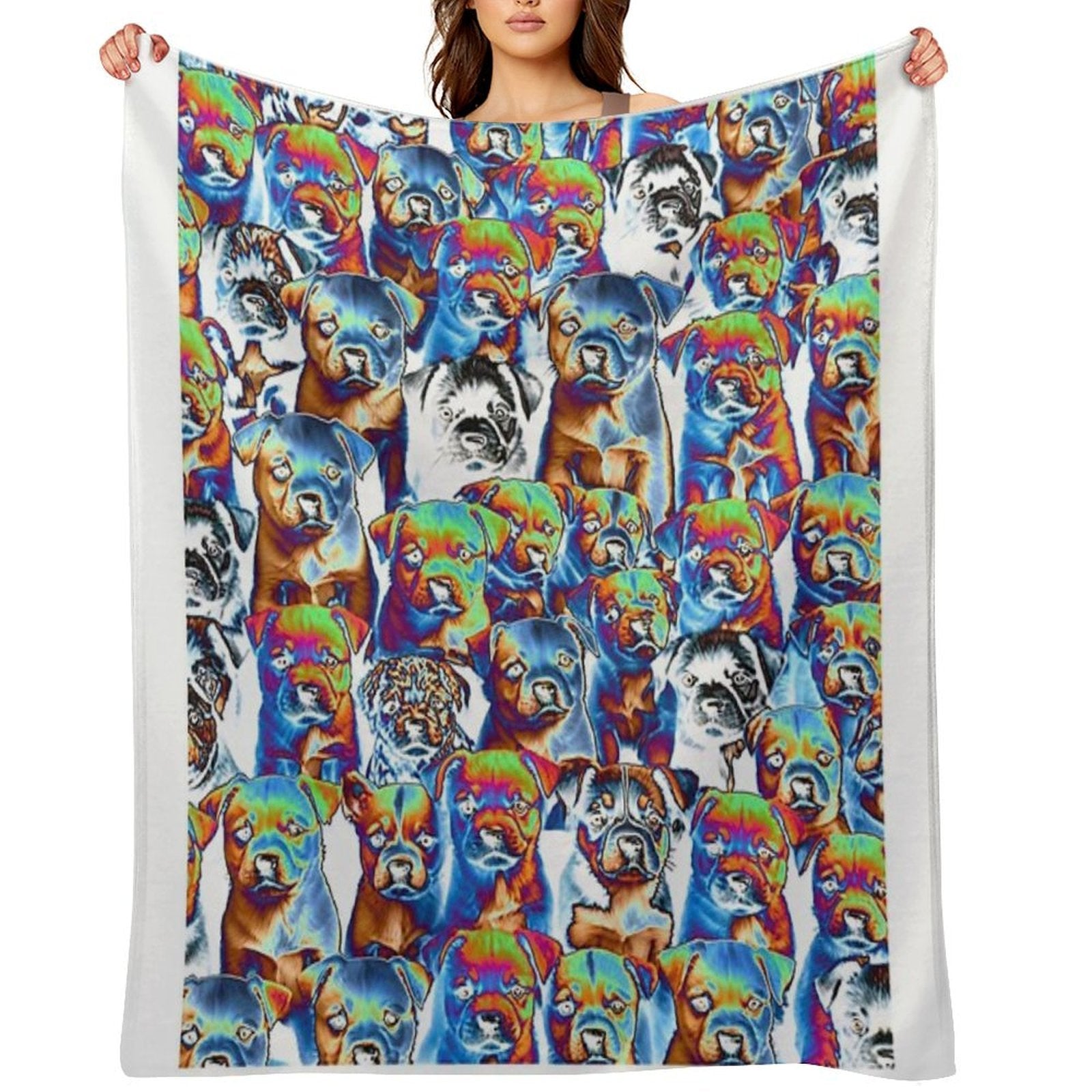 FEEL THE VIBE Easy Care Throw Blanket