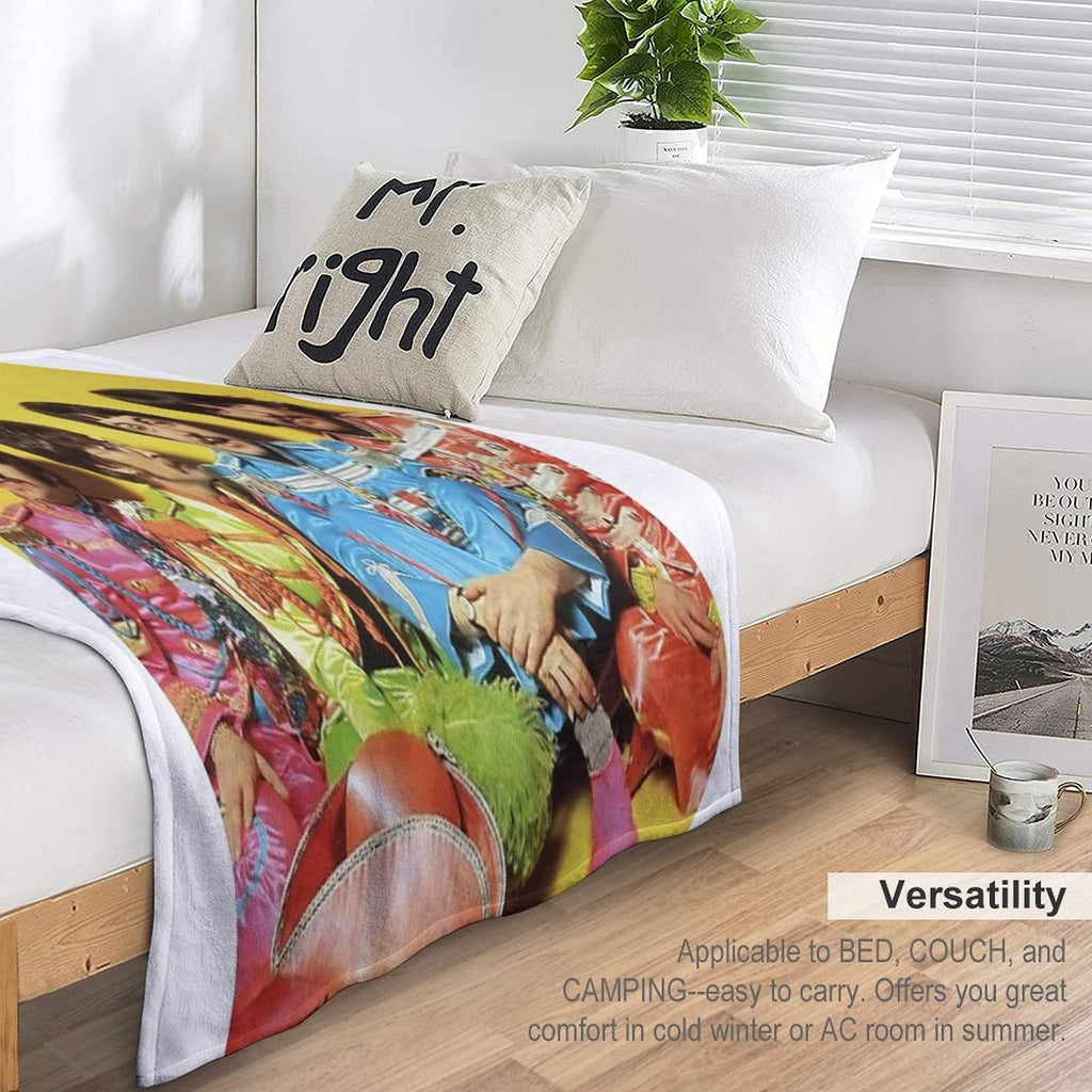 Favhfhab - Best Musical Bands Legends Poster Shrink-resistant Throw Blanket