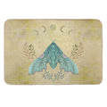 Luna And Moth - Oriental Vintage  Repositionable Bath Mat