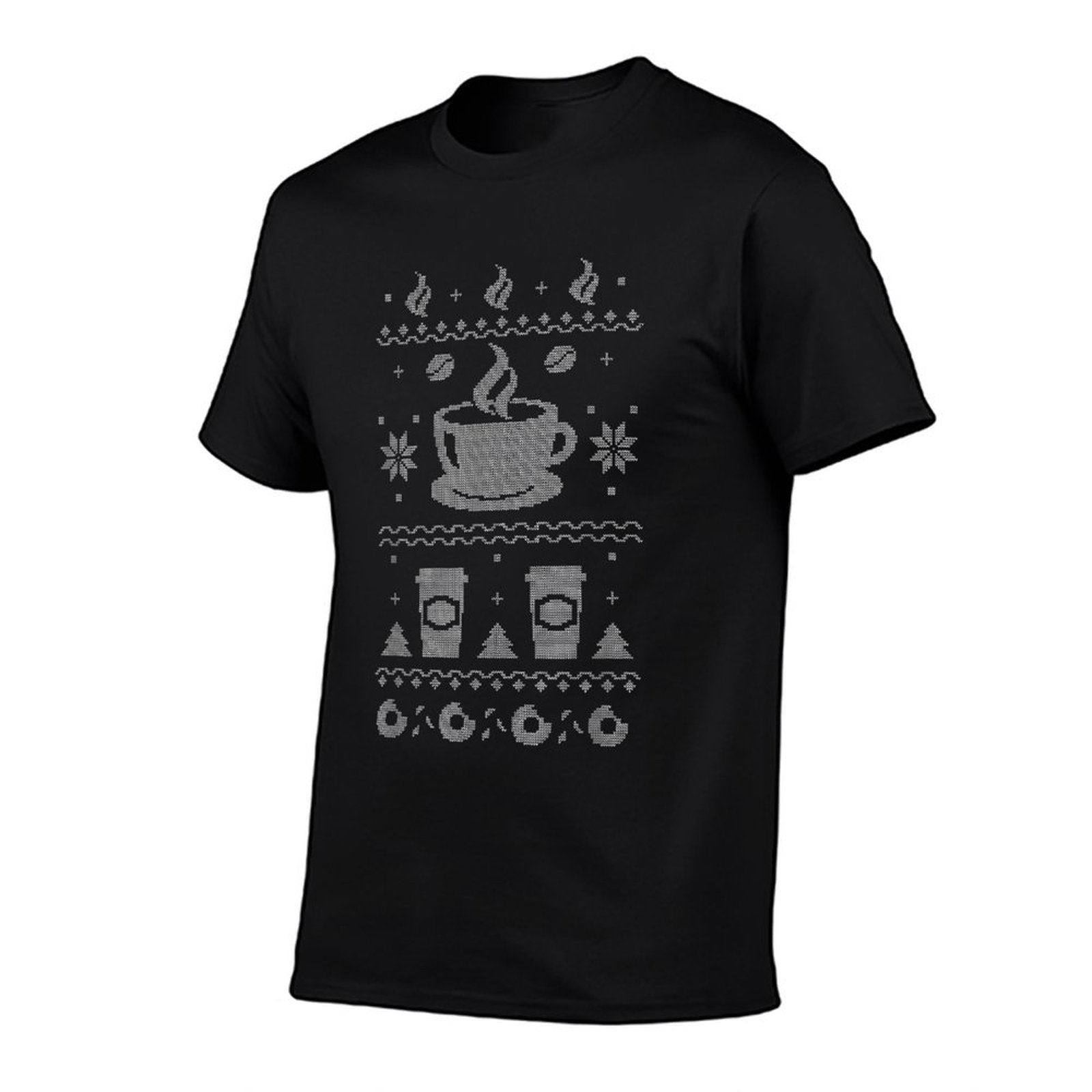 Coffee Ugly Christmas  Tagless Design T-Shirt