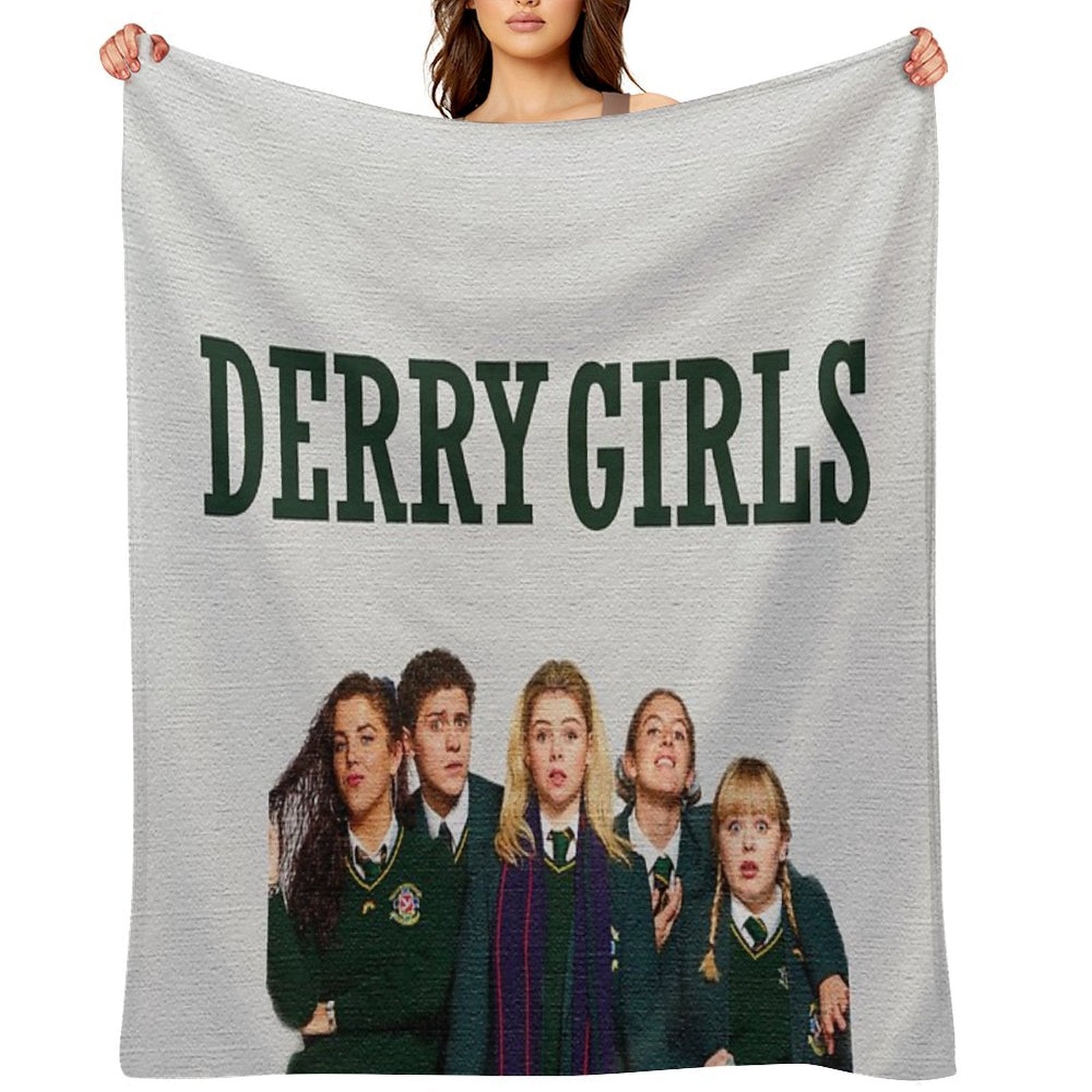 Derry Girls Easy Care Throw Blanket