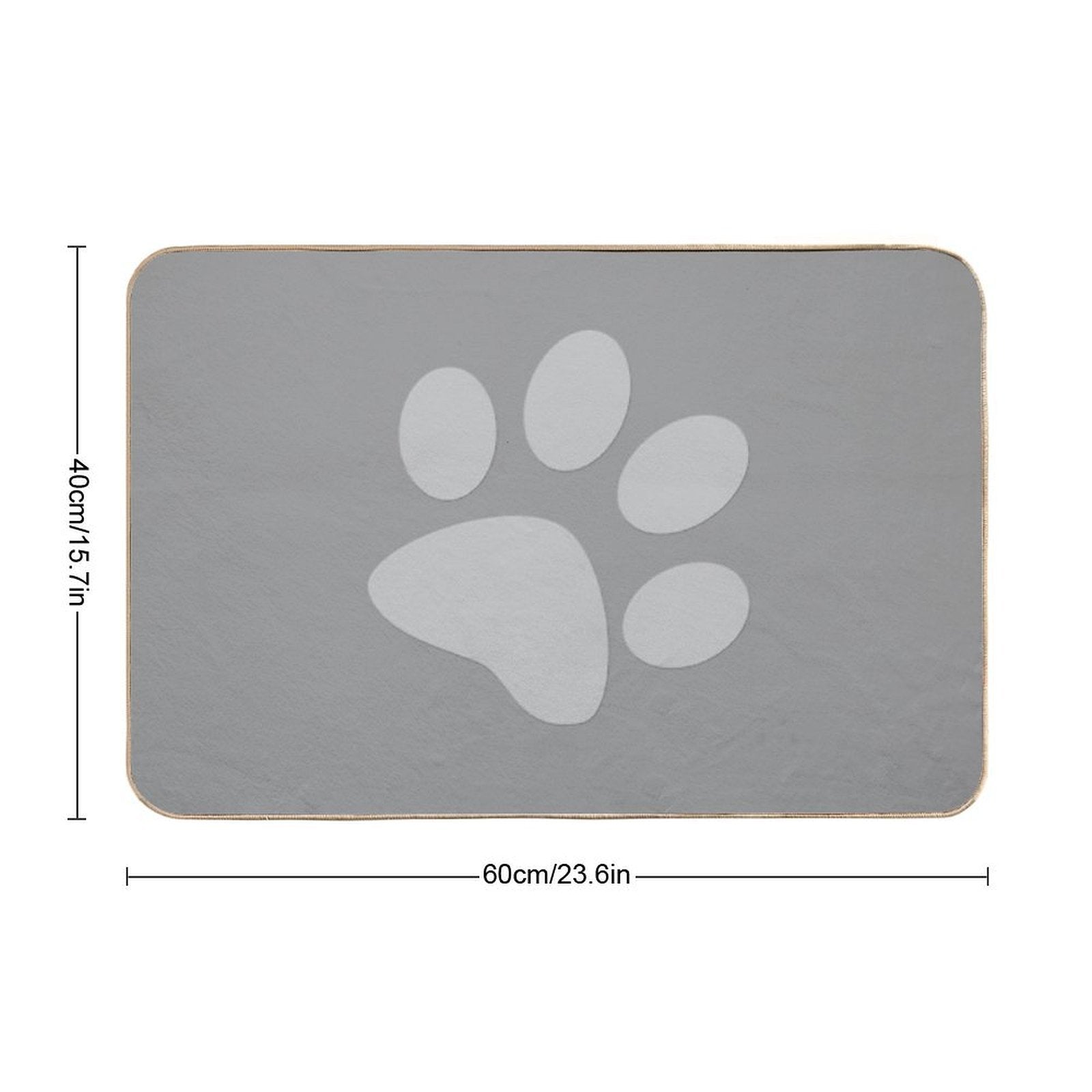 Cute Paws  Multi-Purpose Bath Mat
