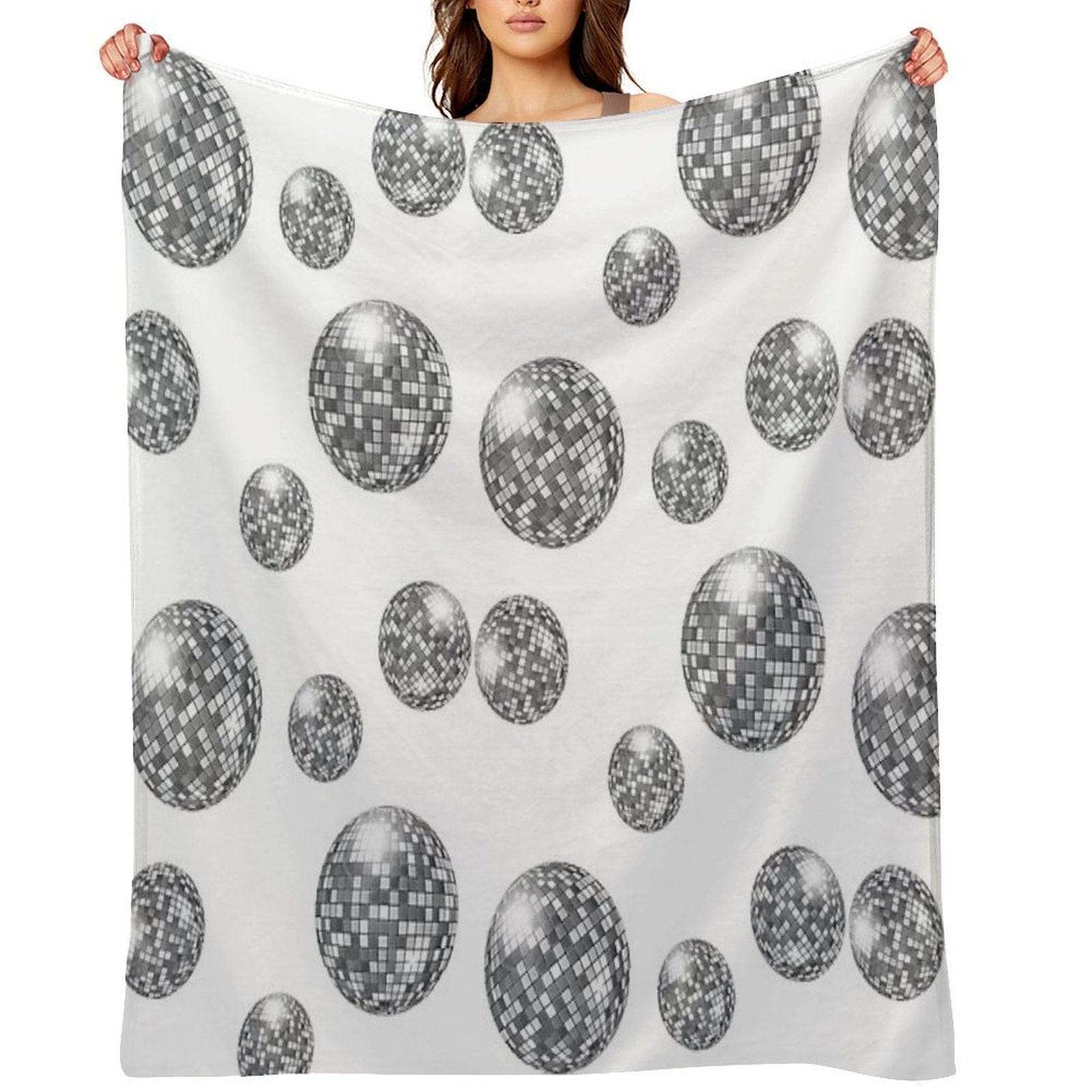 Disco Disco Party Party Disco Ball Velvety-soft Throw Blanket