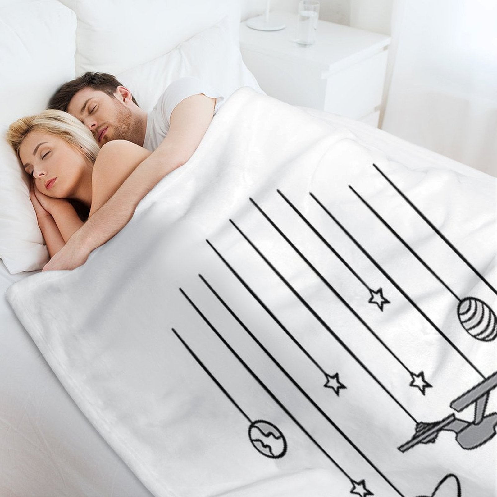 Star Trek USS Enterprise Multi-functional Throw Blanket