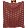 Florette (pomme) Quick-dry Throw Blanket