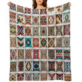 Navajo Pillows Lightweight Throw Blanket