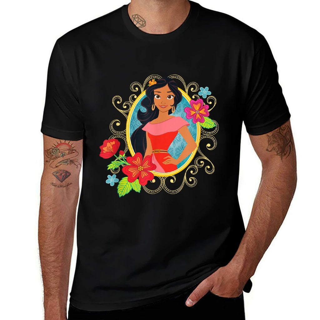 Disney Princess Elena of Avalor Floral  Stretchy T-Shirt
