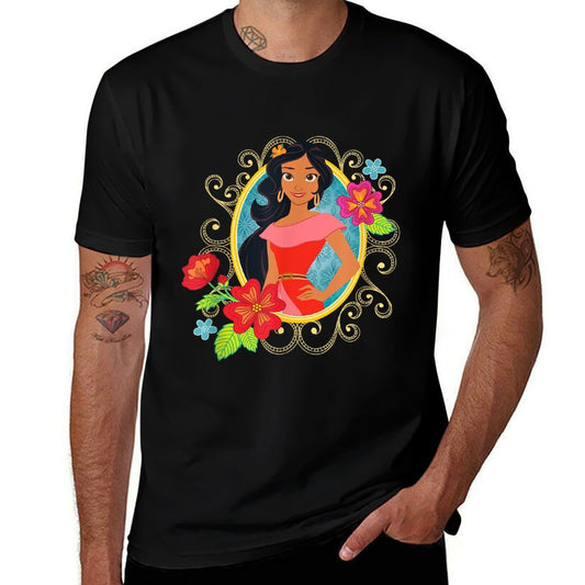 Disney Princess Elena of Avalor Floral  Stretchy T-Shirt
