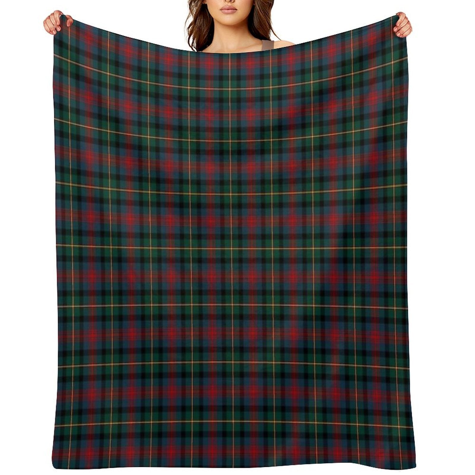Clan MacLennan Tartan Quick-dry Throw Blanket