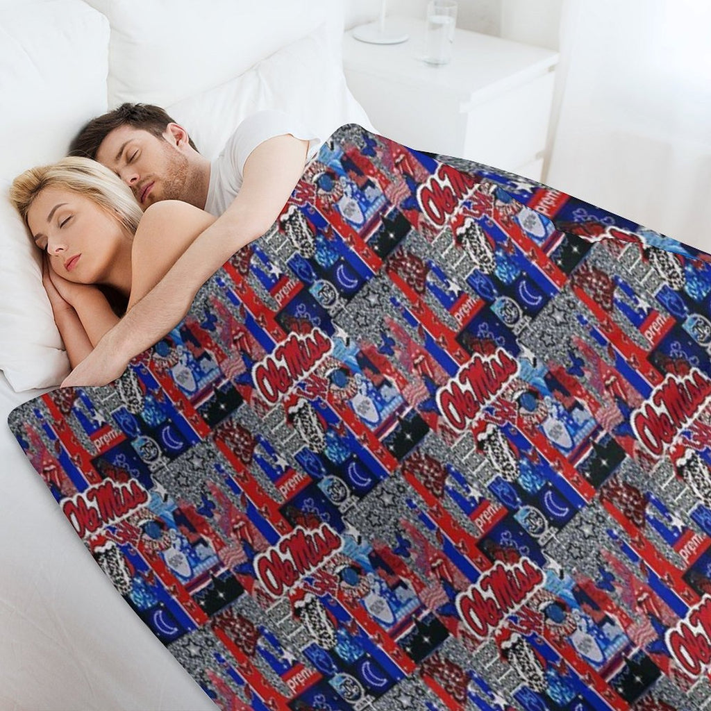 Wallaper Anti-pilling Throw Blanket