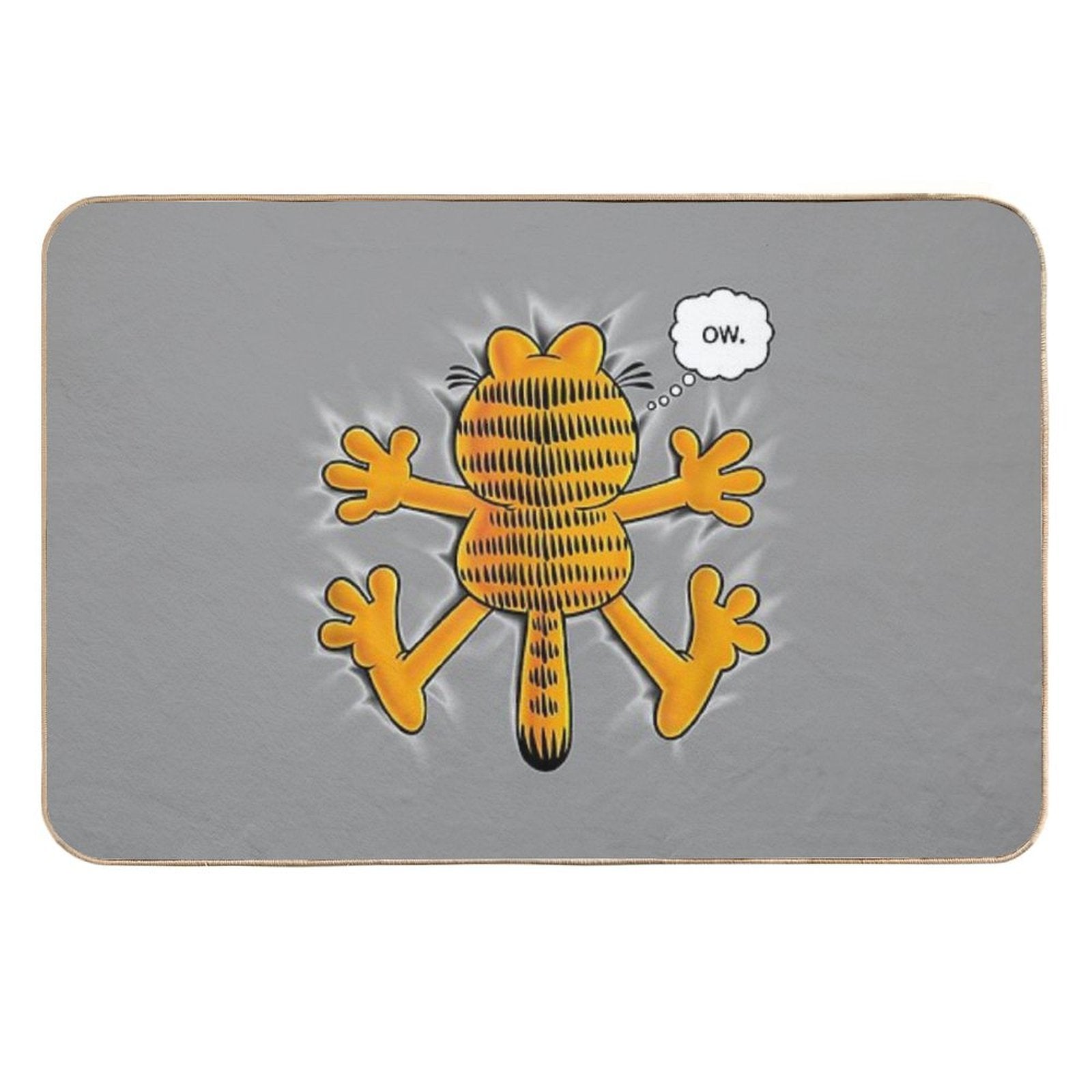 Cute Garfield Ow Durable Bath Mat
