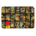 Vintage Classic Horror Monster Movie Posters  Easy Maintenance Bath Mat