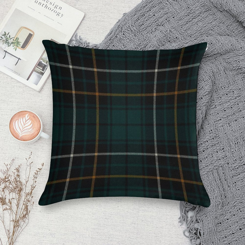 MacAlpine Scottish Tartan Soft Warmth Comfort Throw Pillow