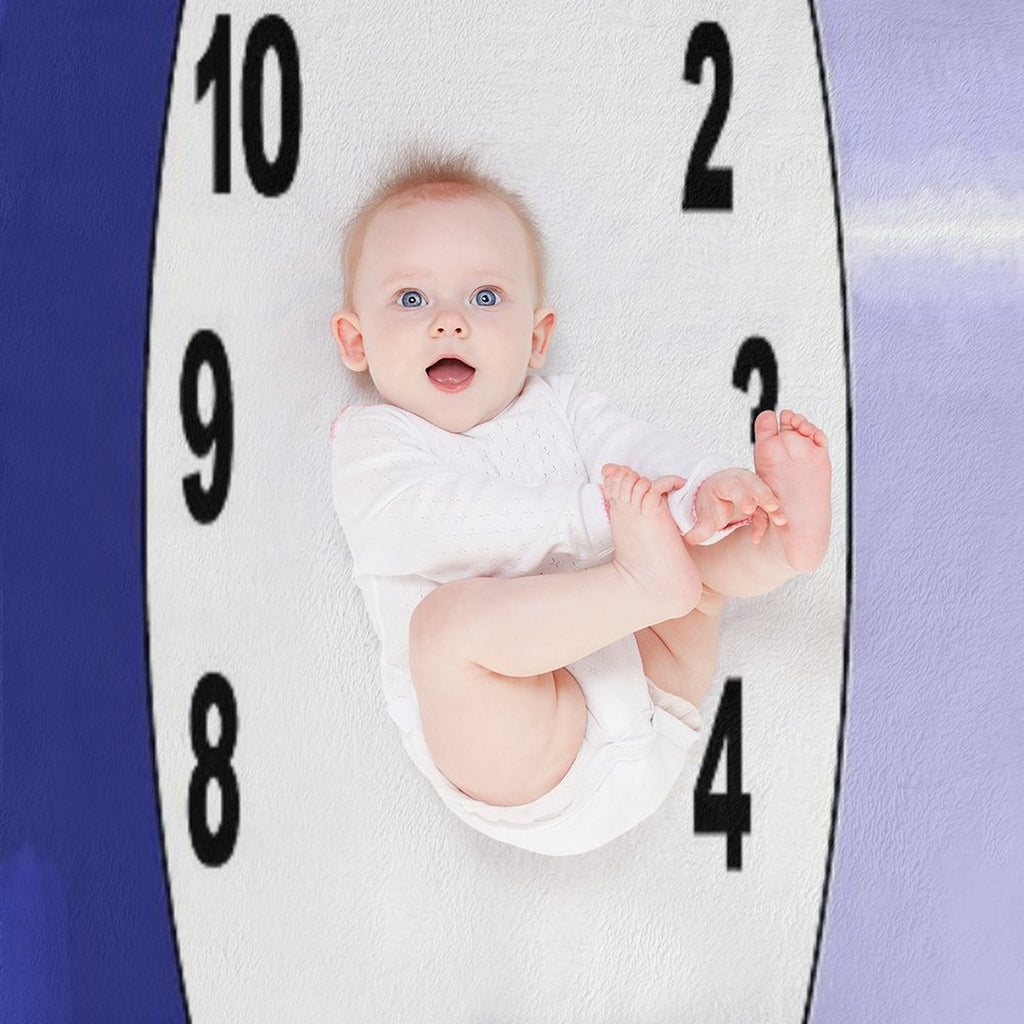 The Sideview Clock Eco-conscious Throw Blanket