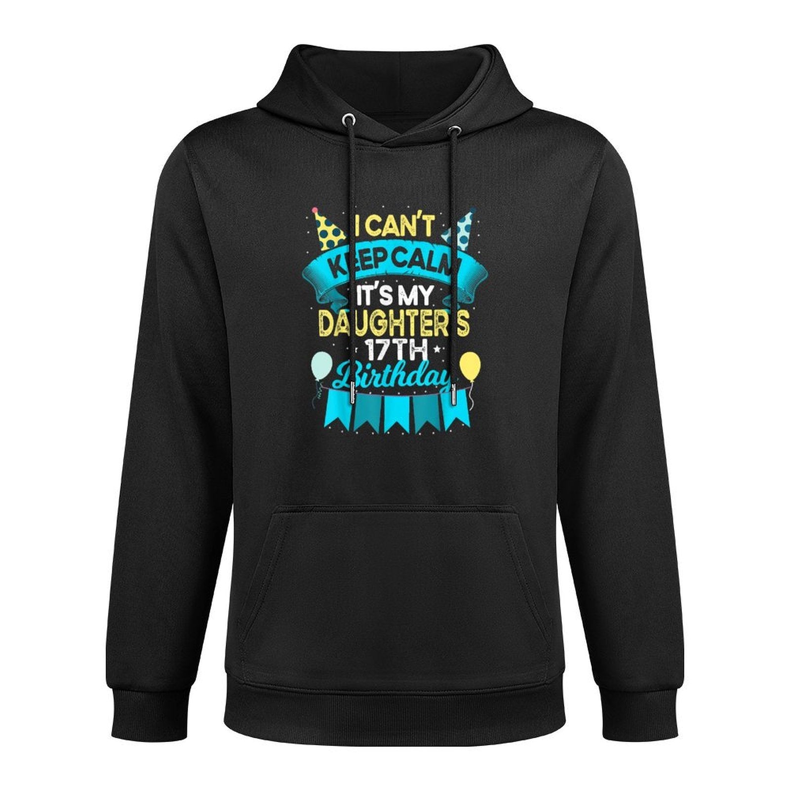 17 Years Old Daughter Gift It's My Daughter 17th Birthday Machine Washable Hoodie