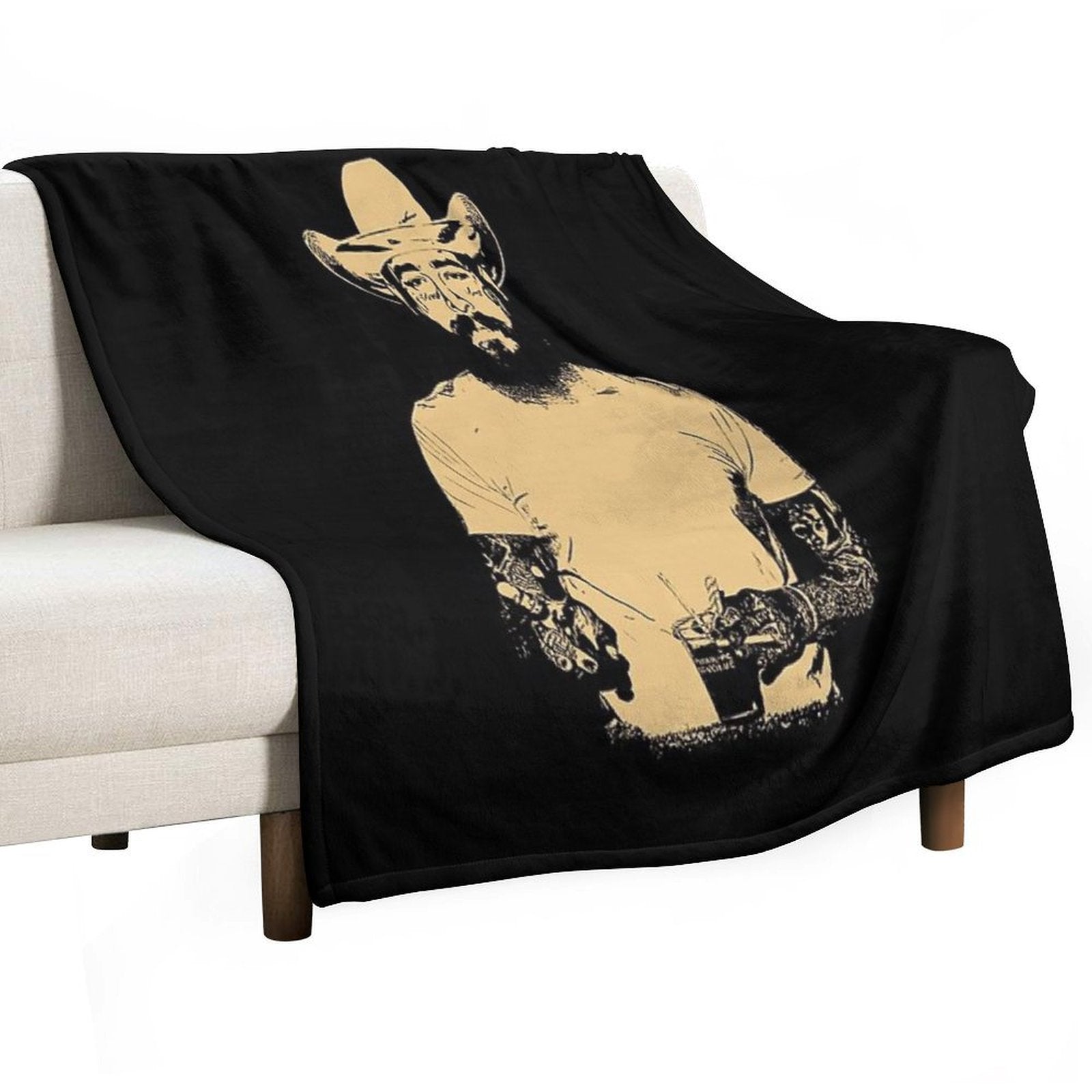 Post Malone F-1 Trillion JOURNEY Machine-washable Throw Blanket