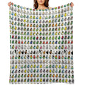 Everybirdy Collection Wrinkle-free Throw Blanket