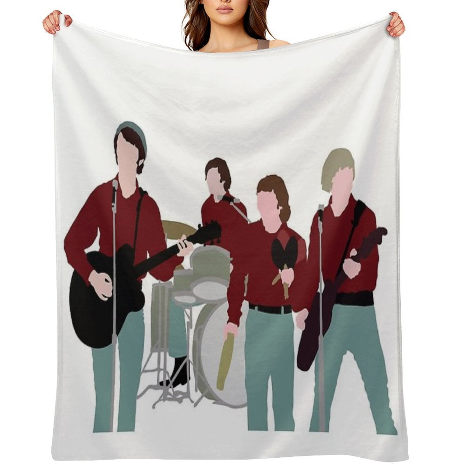 Untitled Travel-friendly Throw Blanket