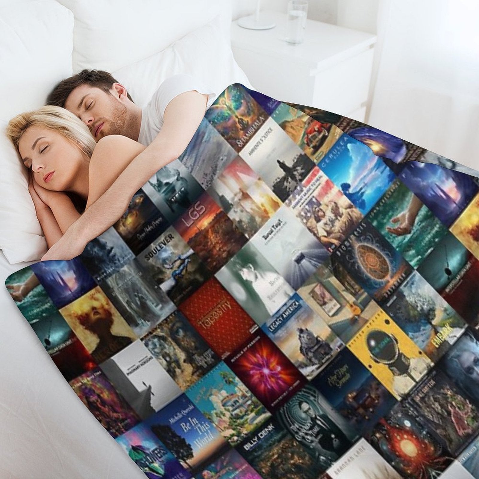 Wayfarer Records Album Covers All-season Throw Blanket