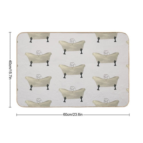 Bathtub  Absorbent Bath Mat