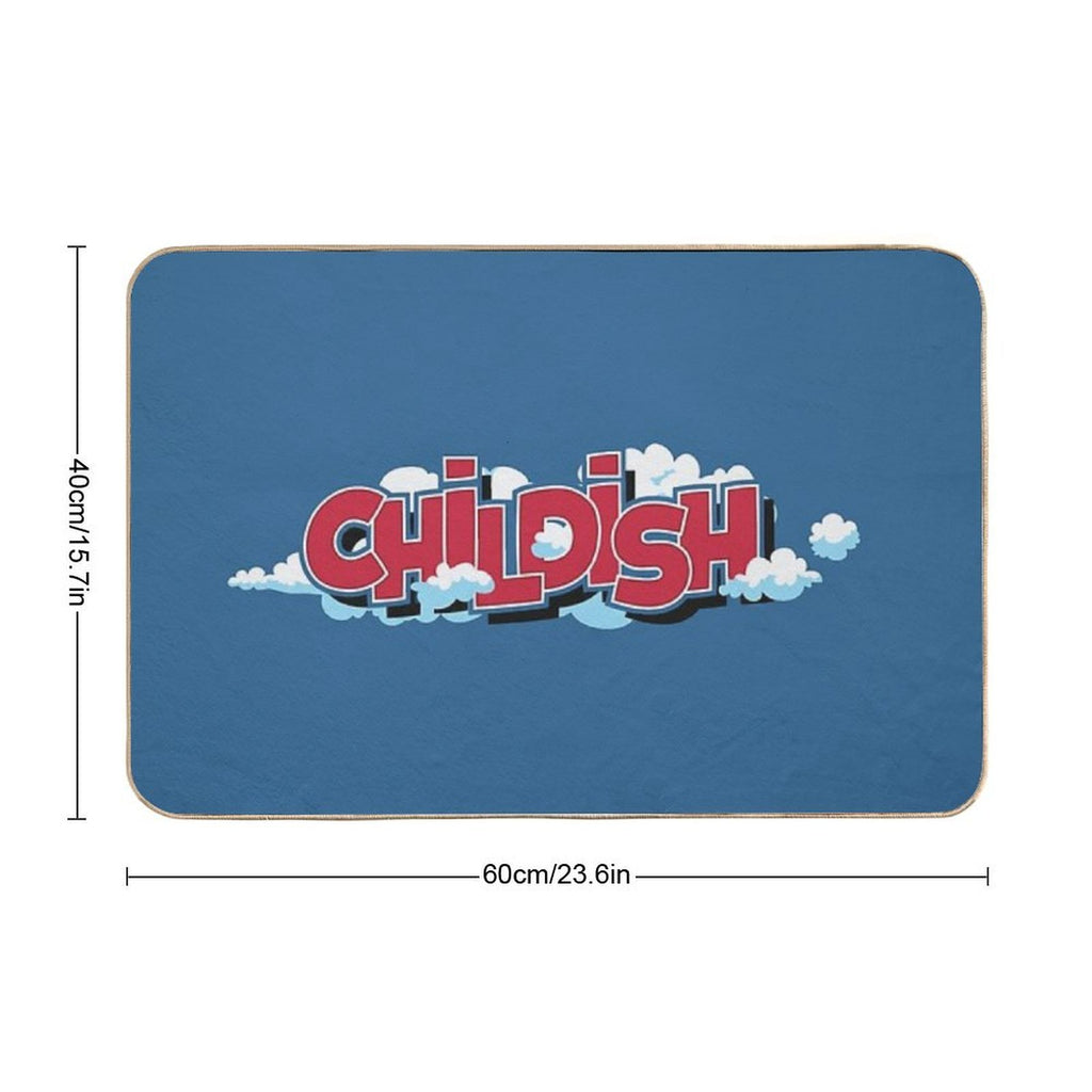 TGFbro - Childish (Theme Park)  Absorbent Bath Mat
