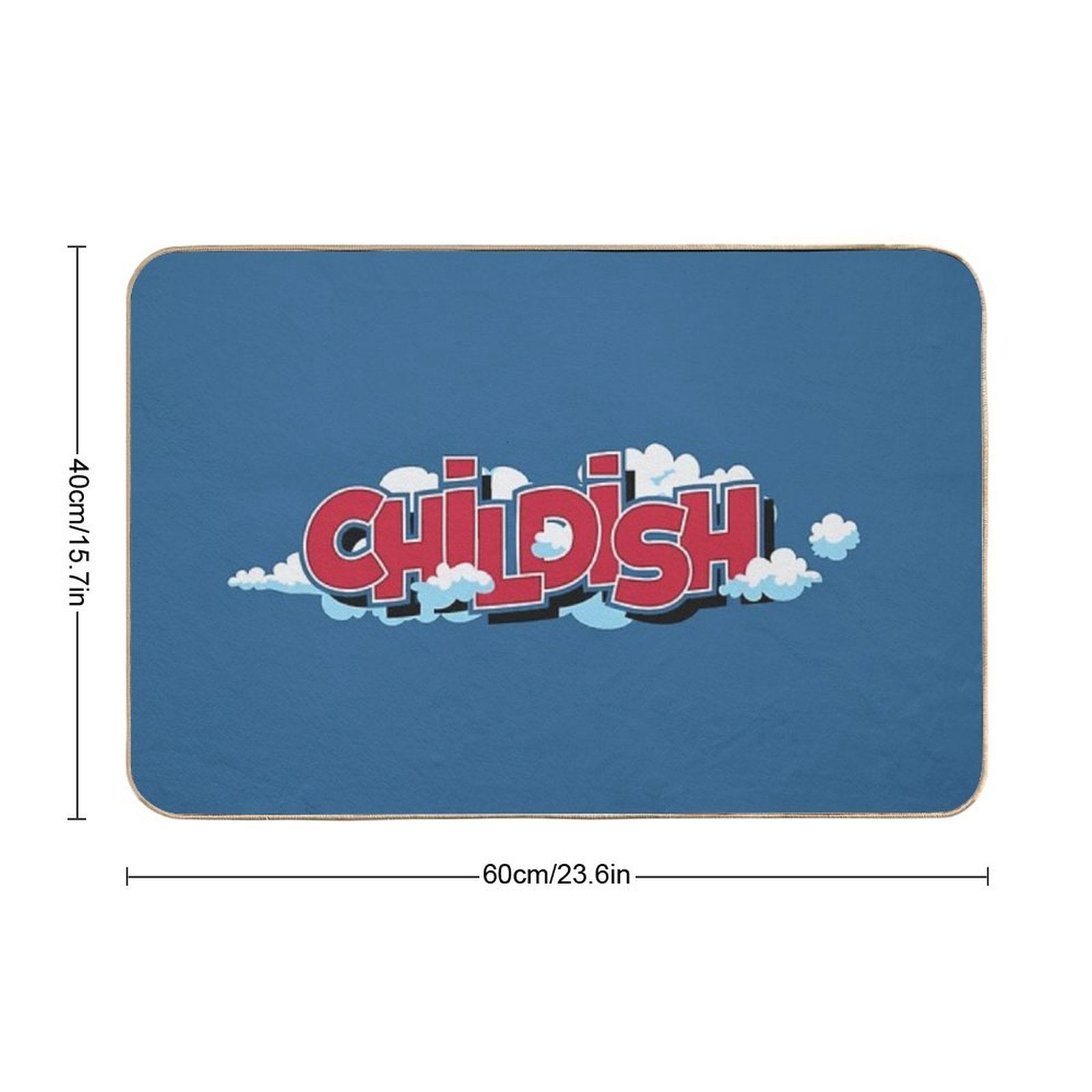 TGFbro - Childish (Theme Park)  Absorbent Bath Mat