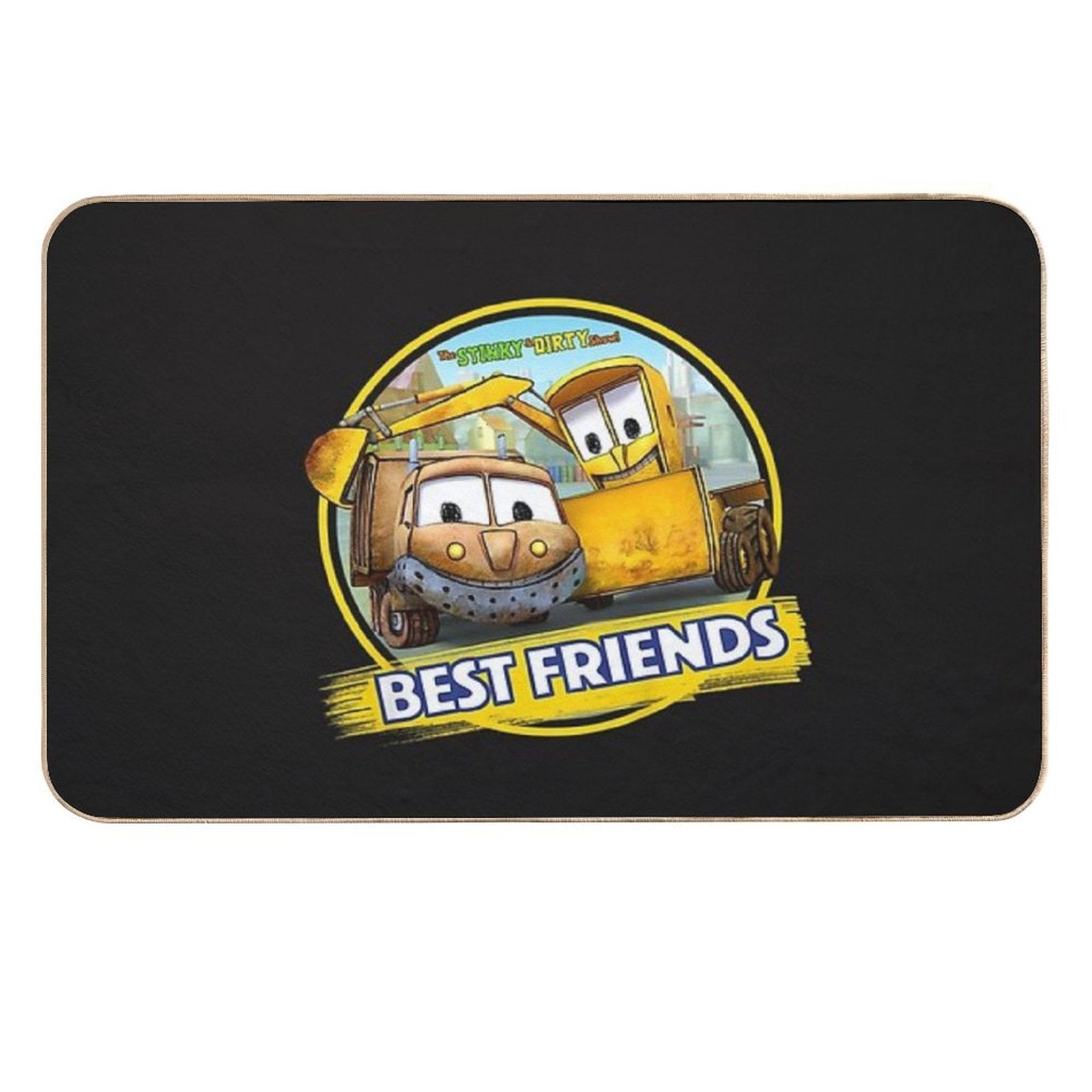 Kids The Stinky And Dirty Show - Best Friends  Non-Slip Bath Mat