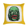 CREATURE from The BLACK LAGOON Soft Reinforced Edging Throw Pillow