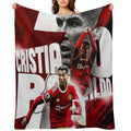 Cristiano Ronaldo Illustration Multi-functional Throw Blanket