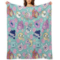 Adventure Time Friends 1 - REMASTERED - Machine-washable Throw Blanket