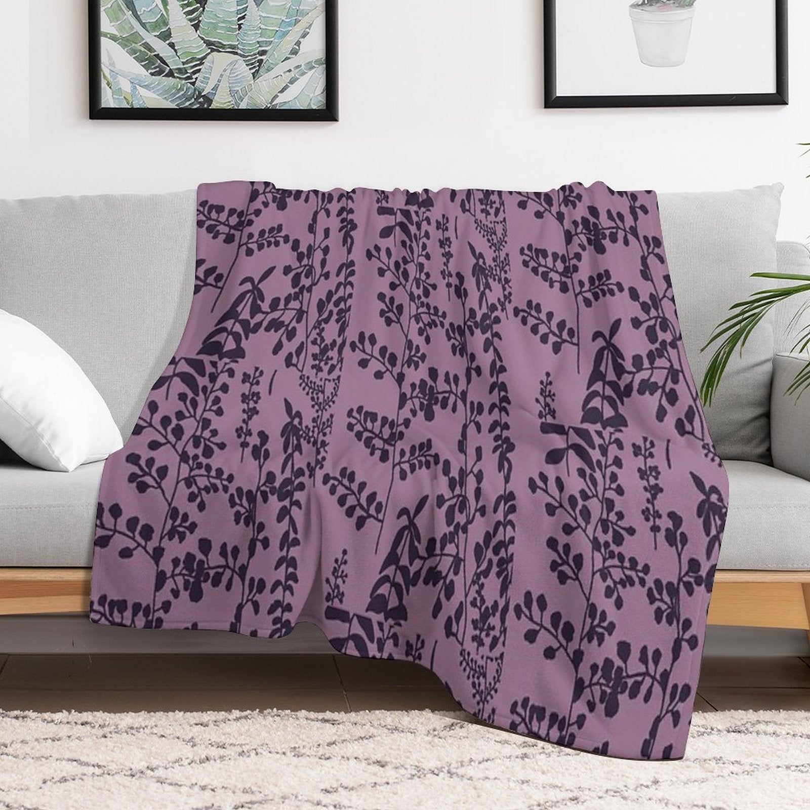 Bella’s Bedding Print Throw Blanket! Sustainable Throw Blanket