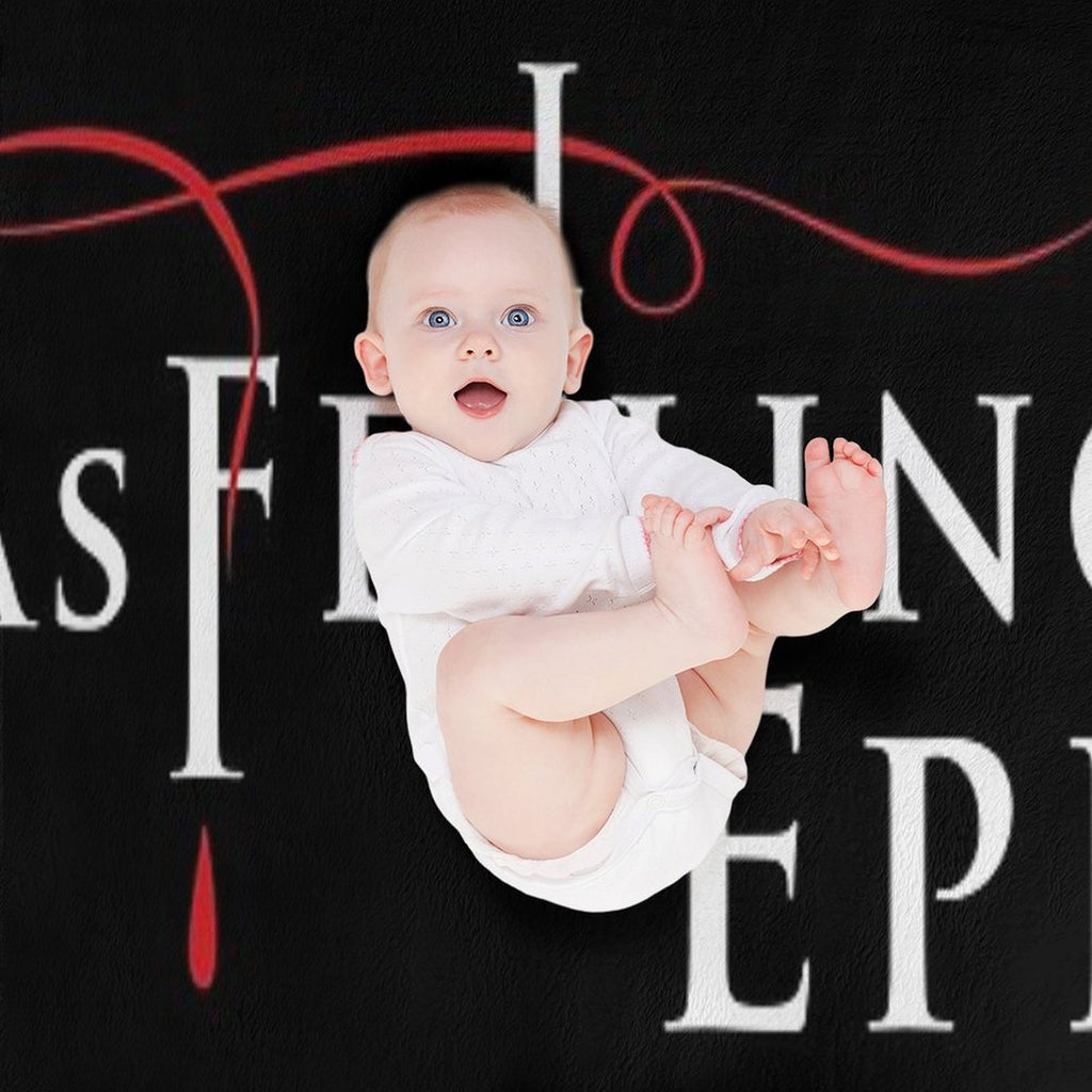 I Was Feeling Epic in TVD Logo Style Lightweight Throw Blanket