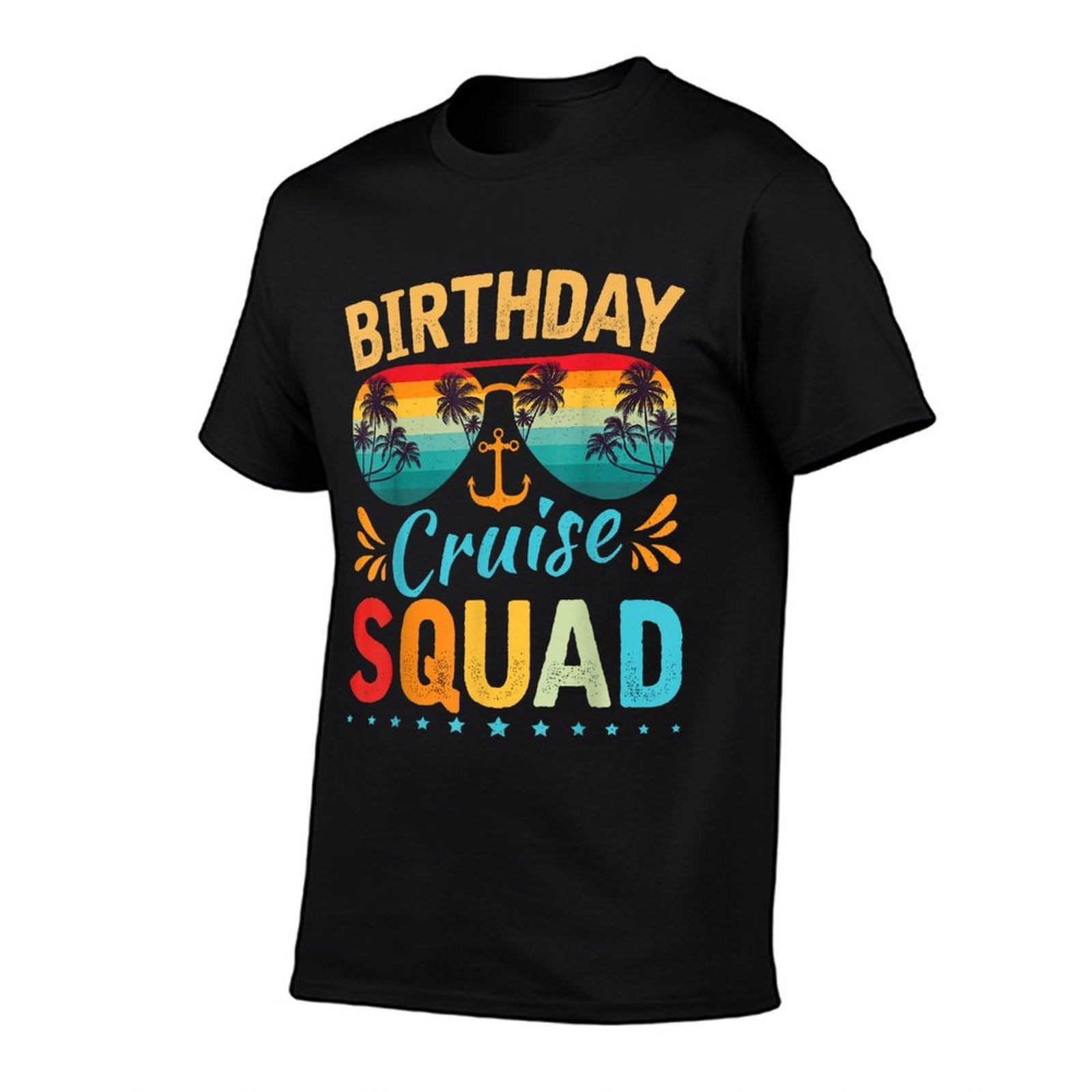 Birthday Cruise Squad Family Birthday Party Vacation  Cotton T-Shirt