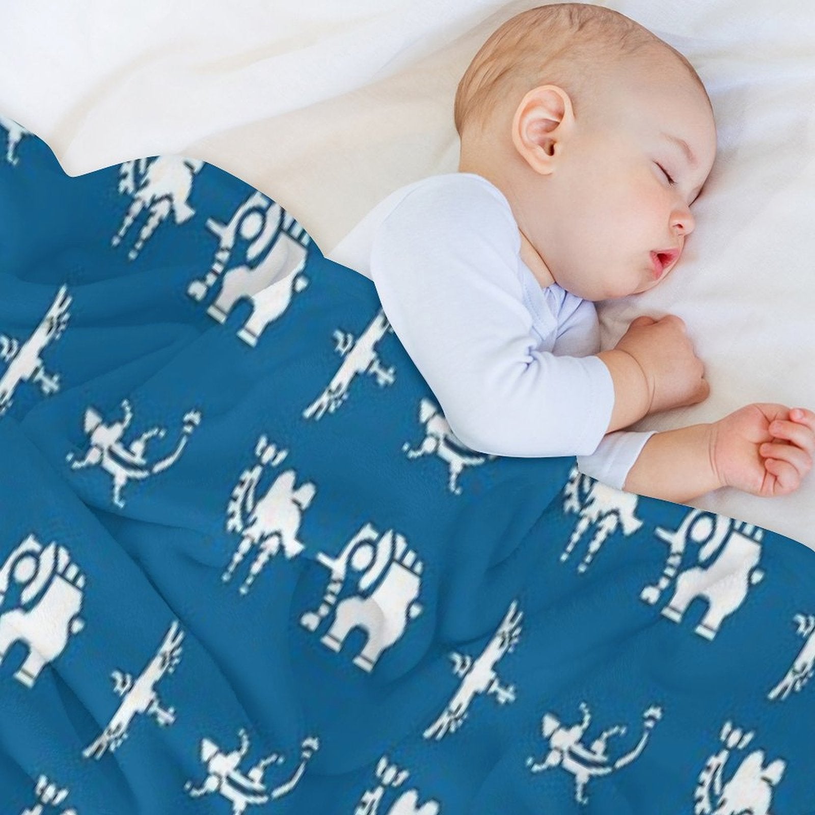 Divine Beasts Eco-conscious Throw Blanket