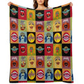 Dr. Teeth And The Electric Mayhem Ft Lips Premium Throw Blanket