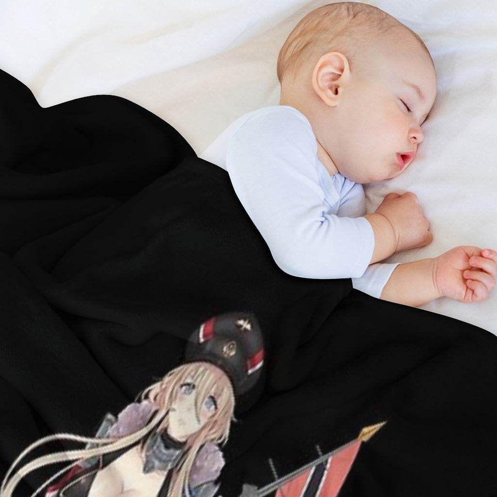Azur Lane Bismarck Eco-conscious Throw Blanket