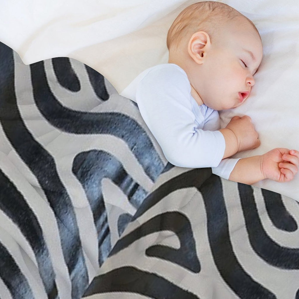 Nature’s Best Zebra Prints Lightweight Throw Blanket