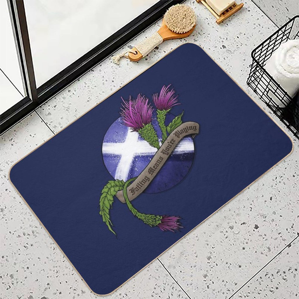 Failing Means You're Playing  Toxin-Free Bath Mat